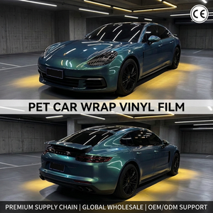 <span class=keywords><strong>Film</strong></span> de protection de voiture en PVC PET Chameleon, <span class=keywords><strong>film</strong></span> vinyle métallisé ultra-brillant vert royal, <span class=keywords><strong>film</strong></span> décoratif pour carrosserie de voiture - Product Image 1