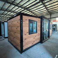 Appartement à trois chambres et un salon, résistant aux tremblements de terre et imperméable, utilisant des maisons préfabriquées mobiles extensibles en conteneurs de 40 pieds sur 20 pieds