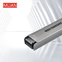Adaptateur d'alimentation 12V à commutation silencieuse avec pilote de lumière LED, double filtre, boîtier en oxyde pour applications industrielles