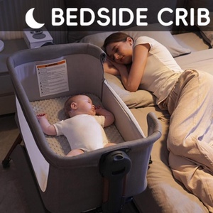 Culla per Neonati e Bambini, Culla Co-Sleeping Laterale, Culla <span class=keywords><strong>da</strong></span> Comodino, Culla per Neonato, <span class=keywords><strong>Lettino</strong></span> per Neonati e Bambini, Culla per Neonato, Culla per Neonati e Bambini - Product Image 1