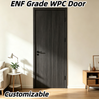 Bande d'étanchéité en PU pour porte de chambre WPC couleur personnalisée, réduction du bruit, pour l'aménagement intérieur de villas
