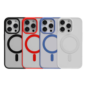 Charge inductive étui mince étui magnétique mat translucide pour <span class=keywords><strong>iPhone</strong></span> 16 Plus étui de téléphone magnétique mince pour <span class=keywords><strong>iPhone</strong></span> 16 Pro Max - Product Image 1