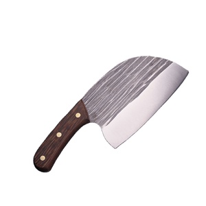 Couteau de boucher marteau en acier inoxydable, outil Ultra tranchant à haute teneur en carbone, couteau en bois de poulet, serbe - Product Image 1