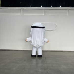 Şişme Suudi Arabistan Yetişkin Maskot Kostümü Arap Müslüman Parti Maskot Kostümü Umman Arap Adam Maskot Kostümü Çizgi Film Karakteri - Product Image 5