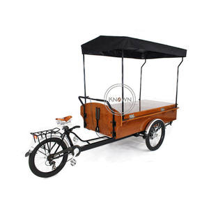 <span class=keywords><strong>Vélo</strong></span> à café OEM en acier inoxydable, chariot de vente de nourriture rapide, chariot de vente de café, personnalisation possible - Product Image 4