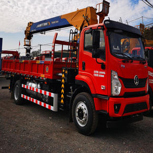 Großhandels inventar <span class=keywords><strong>10</strong></span> Tonnen Teleskopausleger-LKW-Kran Hydraulik kran für LKW Juntong <span class=keywords><strong>8</strong></span>-Tonnen 4-teiliger Arm - Product Image 1