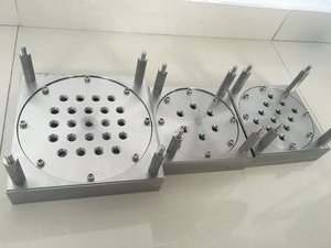 Tùy chỉnh chính xác kim loại các bộ phận máy móc PEEK/PVC các bộ phận Công 5 trục <span class=keywords><strong>CNC</strong></span> khuôn ép nhựa chế tạo kim loại - Product Image 3