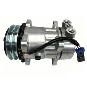 Compresor de CA SD7H15 para camión, para Ford Peterbilt, Kenworth, Semi Tractor, 8,3 L, 505 <span class=keywords><strong>CID</strong></span>, L6, 46966000, 75R84272, 75R8742, E801194 - Product Image 1