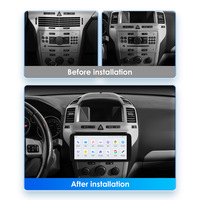 Système de navigation GPS Android sans fil CarPlay 10,33 pouces pour tableau de bord, compatible Opel Corsa Astra 03-06, connexion USB, garantie 1 an