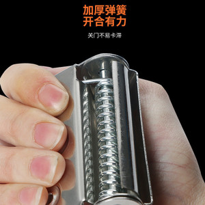 Xin Jieliang Butterfly <b>Spring</b> <b>Hinges</b> Stainless Steel 6 Hole 180 Degree For Screen Doors - Product Image 2