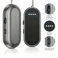 Grabadora de Voz con IA ATS308X, Transcripción en Tiempo Real en 81 Idiomas, Conducción Ósea, Grabación de Llamadas para iPhone, Pulsera OEM