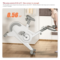 Vente en gros de vélos de fitness à domicile ultra silencieux Contrôle physique Contrôle magnétique Double résistance Vélos d'exercice de gymnastique