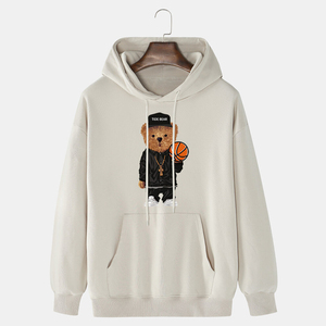 เสื้อฮู้ดดี้ผู้ชายไซส์ใหญ่พิเศษ ผ้าคอตตอนหนานุ่ม ราคาส่ง รับผลิตตามแบบ พร้อมสกรีนโลโก้  ผู้ผลิตและผู้จัดจำหน่าย OEM - Product Image 1