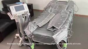 Machine de drainage lymphatique de pressothérapie 3 en 1 Machine de compression d'air de jambe de combinaison de pressothérapie mince professionnelle - Product Image 2