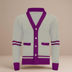 Suéteres de punto personalizados para hermandades y fraternidades, estilo griego, cuello redondo, para mujer, color liso, bordados, informales, para otoño - Product Image 3