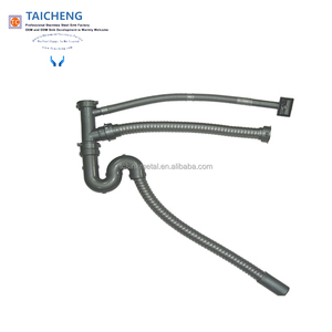 Tubería de Desagüe <span class=keywords><strong>para</strong></span> <span class=keywords><strong>Fregadero</strong></span> <span class=keywords><strong>Doble</strong></span> con Conexión de 1-1/2 Pulgadas - Product Image 6