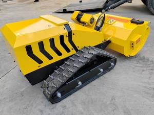เครื่องตัดหญ้าอุตสาหกรรมแบบไร้สายสำหรับทุกสภาพพื้นผิว ใช้แบตเตอรี่ 48V กำลังไฟ 3000W พร้อมรีโมทคอนโทรลกันลื่น ปรับความสูงในการตัดได้ - Product Image 3