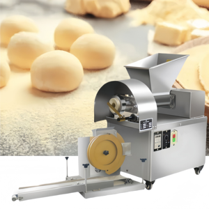 Diviseur de pâte à pain et diviseur/arrondisseur de pâte à pizza personnalisé avec moteur automatique en acier inoxydable de qualité alimentaire - Product Image 1