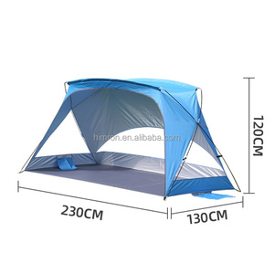 Tente de plage légère et portable, grand espace, respirante, imperméable, <span class=keywords><strong>auvent</strong></span> pare-soleil pour l'été, ventilation manuelle - Product Image 2
