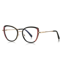 Superhot lunettes 45870 mode 2024 femmes oeil bleu lumière bloquant ordinateur lunettes oeil de chat lunettes
