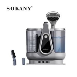 Sokany <span class=keywords><strong>Aspirateur</strong></span> Nettoyeur de Taches Portable Sans Sac pour Tapis et Tissus d'Ameublement d'Hôtel, Utilisation Humide et Sèche - Product Image 1
