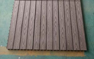Hạt gỗ sàn gạch tự làm phòng tắm hơi Hội Đồng Quản trị rắn sàn sàn 3dembossed WPC Composite hàng rào s7010a WPC ngoài trời WPC decking thanh - Product Image 2