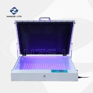 High Quality Photopolymer Plates Desktop Style Vacuum LED Exposure Machine Unit Box For Textile Screen Printing