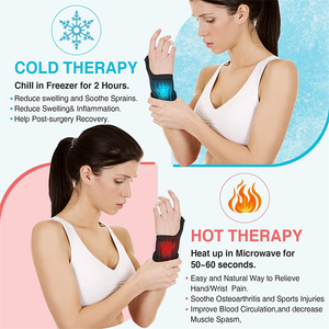 Productos más vendidos 2024 Terapia de frío y caliente reutilizable Pulgar Muñeca Gel Paquete frío para lesiones, artritis, tendinitis - Product Image 3