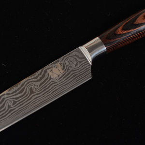 Xyj Livraison Gratuite Drop Ship 7Cr17mov à Haute Teneur en Carbone En Acier Inoxydable Rasoir Sharp 7 pièces Mondial Chef Japonais Couteau De Cuisine Ensemble - Product Image 5