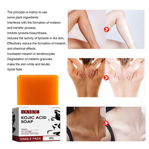 สบู่ทำความสะอาดมือทำให้ผิวขาวใสสบู่ขมิ้น Kojic Acid - Product Image 4