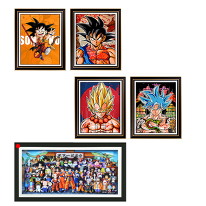 Gintama Dragon goku vegeta Buu jujutsu Kaisen gojo กรอบรูป3D โคมไฟรูปอะนิเมะ - Product Image 3