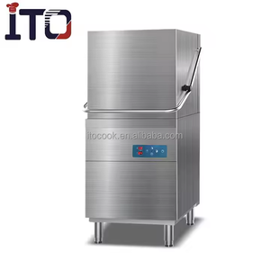 Lave-vaisselle commercial automatique en acier inoxydable pour <span class=keywords><strong>restaurant</strong></span>, lave-vaisselle compact à levage - Product Image 3