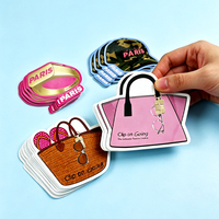 Autocollants décoratifs en vinyle imperméable et durable, impression de logo personnalisé, étiquettes découpées, autocollants en relief pour vélo, ordinateur portable