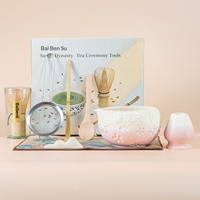 Accessoires Matcha Personnalisés : Fouet en Céramique, Support pour Fouet, Chasen, Ensemble Matcha, Cuillère, Bol à Matcha, Kit Fouet Matcha