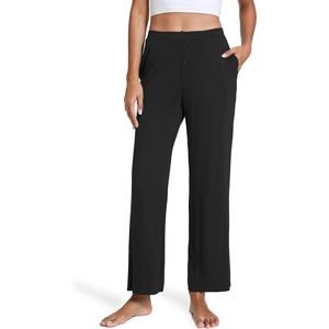 Pantalones de Pijama de Viscosa de Bambú Personalizados para Mujer, Suaves, de Pierna Ancha, Corte Holgado, con Bolsillos, Cómodos, Tallas S a XXL - Product Image 4