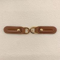 Boucles en métal et cuir tendance, boutons fantaisie personnalisés pour vêtements d'extérieur, bagages et accessoires – Vente en gros directe usine