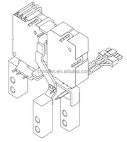 Relay Solid State Miniatur HM025A 100A 250VAC 9/12VDC untuk Meteran Watt-jam, Laris Terjual