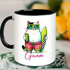 <span class=keywords><strong>Mug</strong></span> en céramique de 11 oz, vente chaude transfrontalière, prend en charge l'impression de logo, bricolage pour le bureau et la maison - Product Image 3