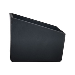 Manchons tubulaires en plastique sur mesure 20x40mm pour pieds de chaise de bureau, patins de meubles, couvre-pieds antidérapants durables à fixation latérale - Product Image 4