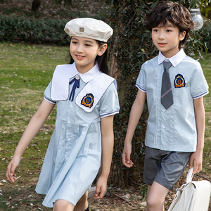 Ensemble d'uniformes scolaires personnalisés pour enseignants et élèves du primaire, tenue de photographie de fin d'année pour <span class=keywords><strong>la</strong></span> maternelle et <span class=keywords><strong>la</strong></span> classe supérieure, spectacle du 1er juin - Product Image 4