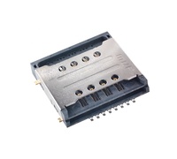 Double connecteur de carte SIM 8 + 8 broches pour lecteur de carte GPS/GSM