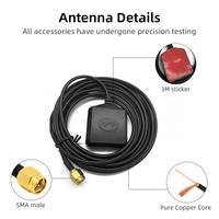 Antena GNSS de Cuatro Estrellas con Polarización Vertical de 28dBi, GPS Beidou Glonass Galileo de Alta Ganancia para Navegación y Rastreo de Vehículos