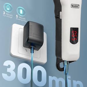 プロのコードレスヘアクリッパー男性用理髪師充電式防水ステンレス鋼ブレード電気Source-WL-6001 - Product Image 4