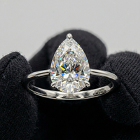 Bague en platine PT950 avec diamants pour femme, certifiée IGI, sertissage en canal, style luxueux, finition haut de gamme pour mariage et bijoux de soirée