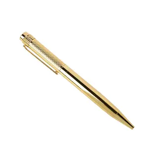 Hot Selling Vintage Bamboo Pen Pure Brass Pen Metal Pen Holder Personalized Stationery Can Be Engraved