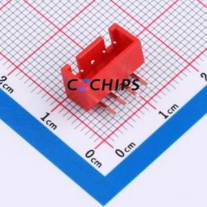 ZX-HA2.54-4PWZ-R Wire-to-Board Pin Header Bent Lead Through Hole,P=2.5mm Connector 1x4P 2.5mm Right Angle Insert XHB - Product Image 1