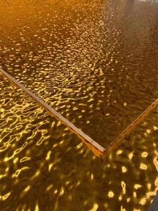 Luxury <strong>Design</strong> Water Ripple Bamboo Charcoal Board 3d Wall Panel Wave Wood Panels Interior Decoration Wood Veneer Wall Panel - Product Image 2