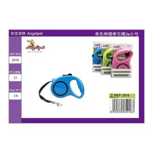 Guinzaglio Telescopico Monocolore da 3 Metri per Animali Domestici - Product Image 3