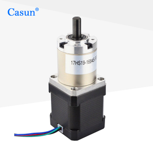 Casun <span class=keywords><strong>Nema</strong></span> <span class=keywords><strong>17</strong></span> 4.1N. M Motor paso a paso de alta resistencia con caja de cambios 1:19.2 Ratio Motorreductor de alta calidad para CNC - Product Image 1