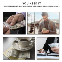 Stylo de test d'outil de faux dollar dans le détecteur de stylo de chèque de papier-monnaie de contrefaçon pour une utilisation avec la monnaie américaine
